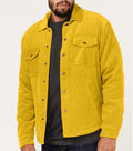 Herren Cordjacke mit praktischen Taschen und stylischem Design R&B