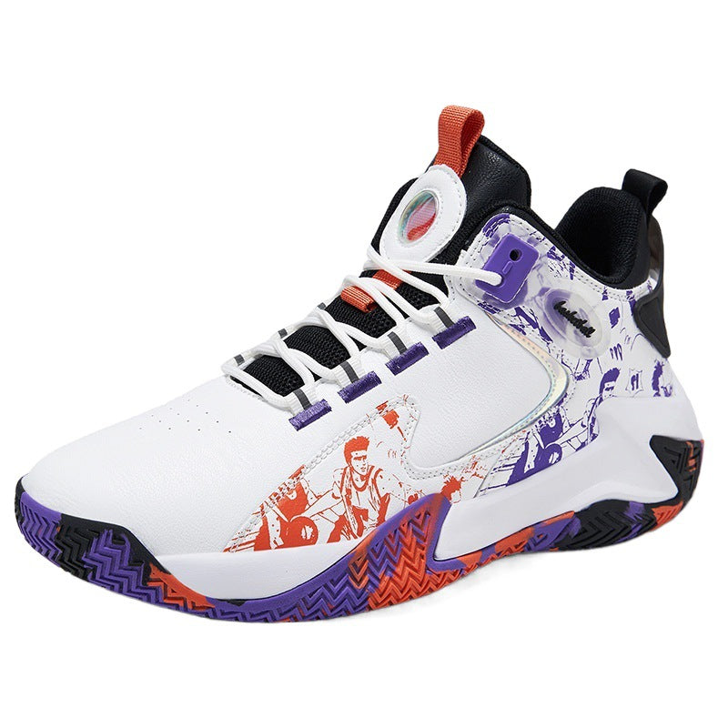 Damen Basketball Sneakers mit stoßdämpfender Technologie und rutschfester Sohle R&B