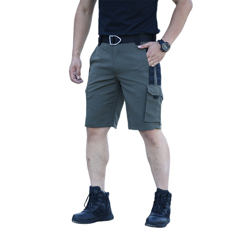 Herren cargo shorts mit praktischen seitentaschen und verstellbarem bund R&B