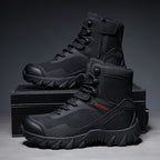 Herren Tactical Stiefel mit strapazierfähigem Obermaterial und rutschfester Sohle R&B