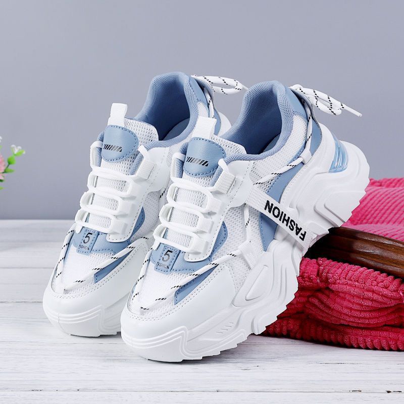 Damen Sportliche Modische Sneakers mit atmungsaktivem Obermaterial und dämpfender Sohle R&B