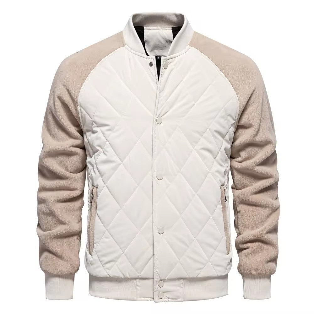 Herren Steppjacke mit modernem Design und praktischen Taschen R&B