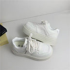 Damen Platform Sneakers mit modischem Design und dämpfender Sohle