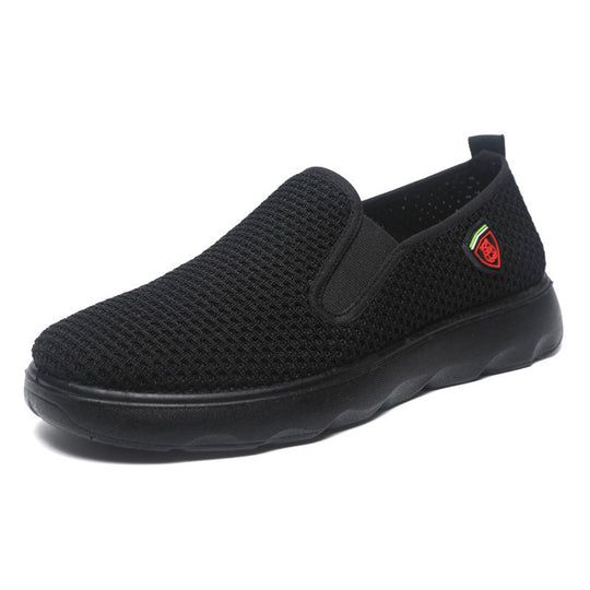 Damen Komfortable Slip-On Sneakers mit atmungsaktivem Obermaterial R&B