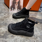 Damen Modische High-Top Sneaker mit rutschfester Sohle und hohem Komfort R&B