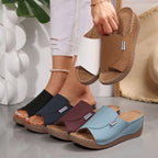 Damen Clogs mit modernem Kreuzriemen und rutschfester Sohle R&B