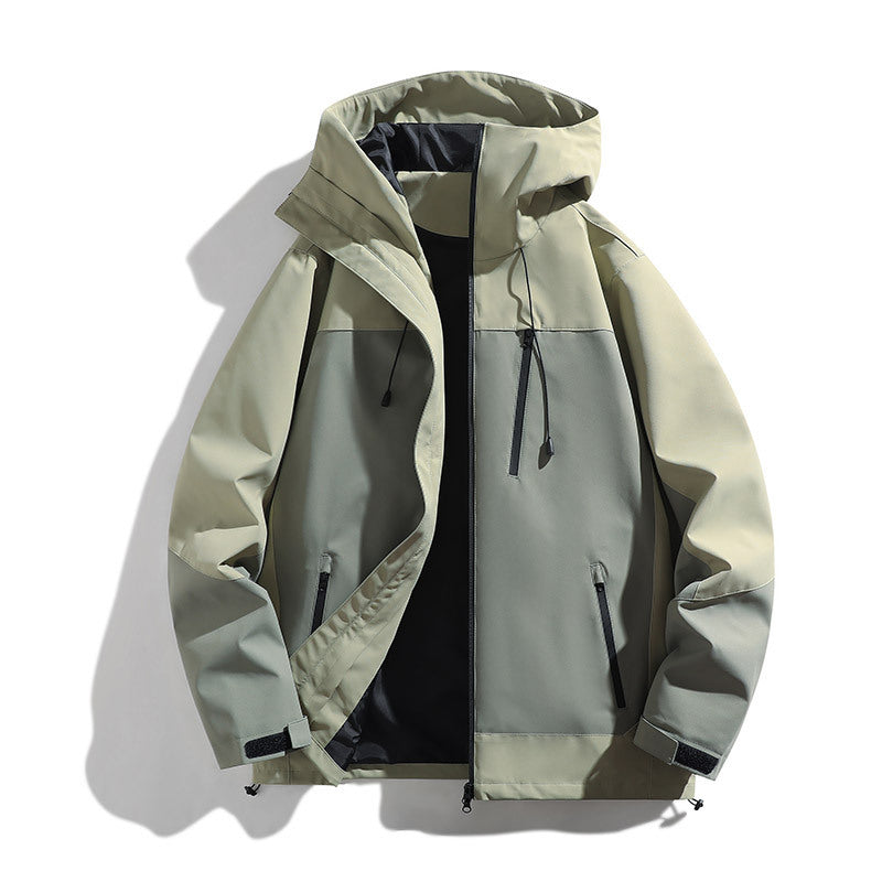 Damen technische Allwetterjacke mit vielseitigem Kapuzendesign und verstellbaren Belüftungsöffnungen R&B