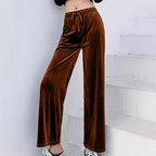 Damen Freizeit-Hosen mit elastischem Bund und weitem Schnitt R&B