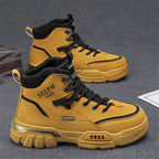 Herren modische High-Top Sneakers mit verstärkter Profilsohle und atmungsaktiver Innenausstattung R&B