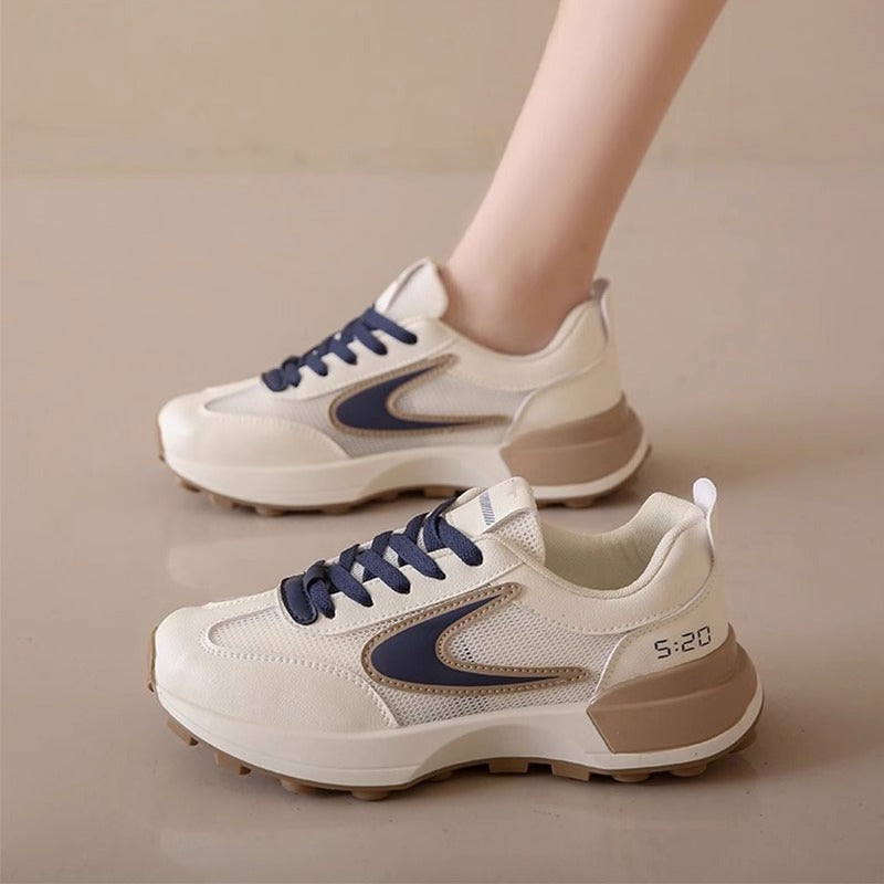 Damen Sportliche Freizeitlaufschuhe mit stoßdämpfender Sohle R&B