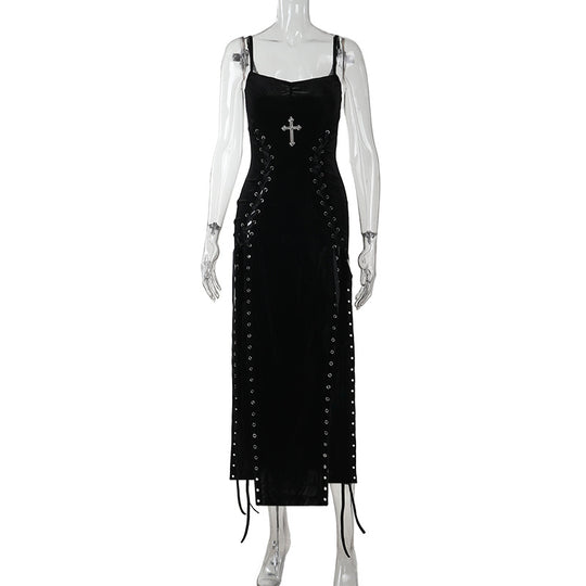 Damen figurbetonte Bluse mit Rüschendetails und Schnürung R&B