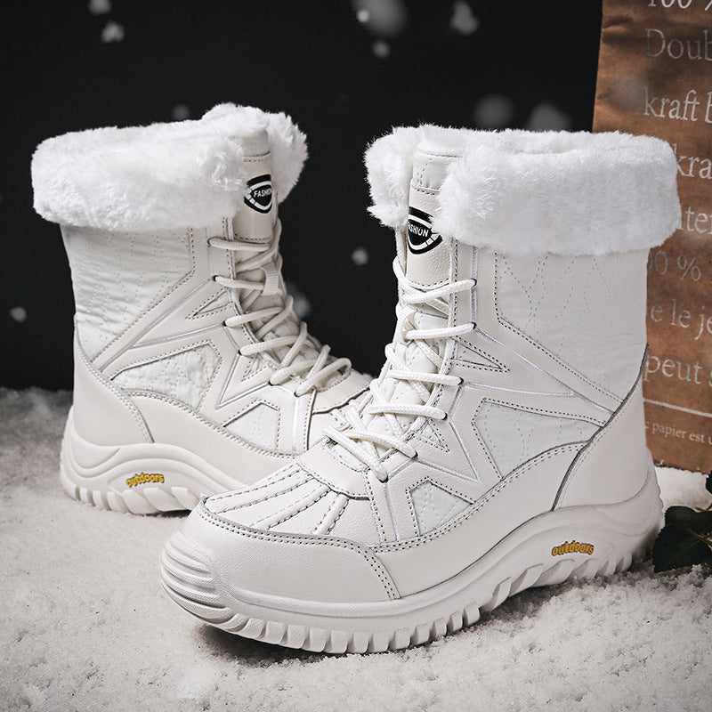 Damen Winter Stiefel mit isolierendem Futter und rutschfester Sohle R&B