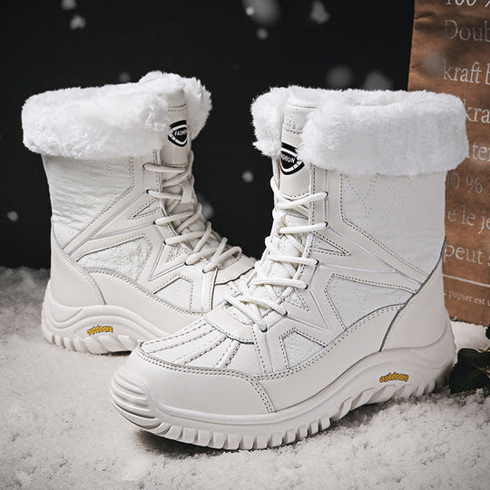 Damen Winter Stiefel mit isolierendem Futter und rutschfester Sohle R&B