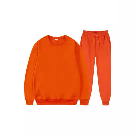 Damen Sportlicher Sweat-Anzug mit komfortablem Schnitt und elastischem Bund R&B