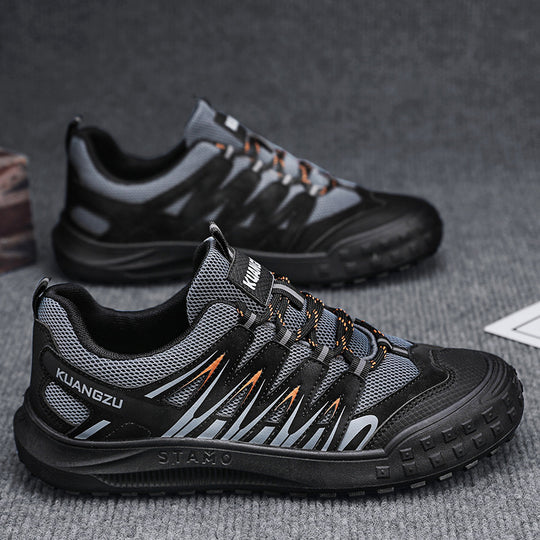 Damen Outdoor-Sneaker mit rutschfester Sohle und atmungsaktivem Obermaterial R&B