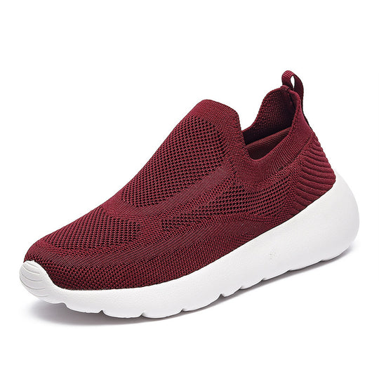 Damen Atmungsaktive Slip-On Sneakers mit flexibler Sohle und rutschfestem Profil R&B