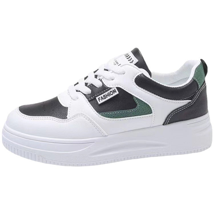 Damen modische Plateau-Sneaker mit atmungsaktiver Oberfläche und extra Dämpfung R&B