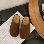 Damen Clogs aus hochwertigem Wildleder mit ergonomischem Fußbett R&B