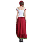 Damen Trachtenkostüm mit eleganten Rüschen und romantischem Mieder R&B