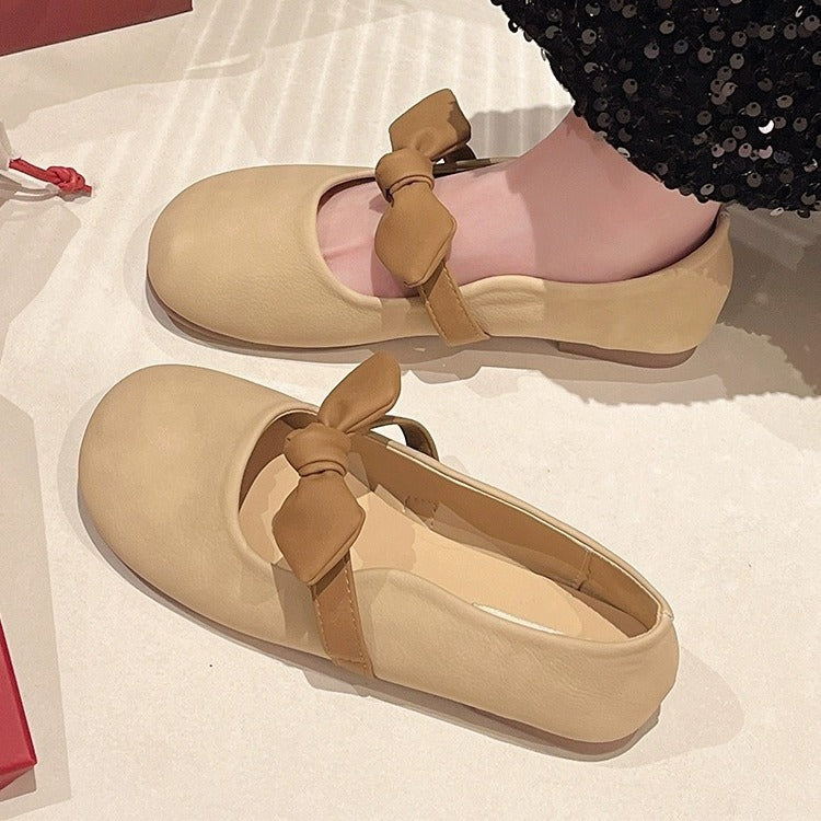 Damen Mokassins mit dekorativem Schleifen-Detail und bequemer Innensohle R&B