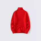 Herren warmer Rollkragenpullover aus weichem Strickstoff