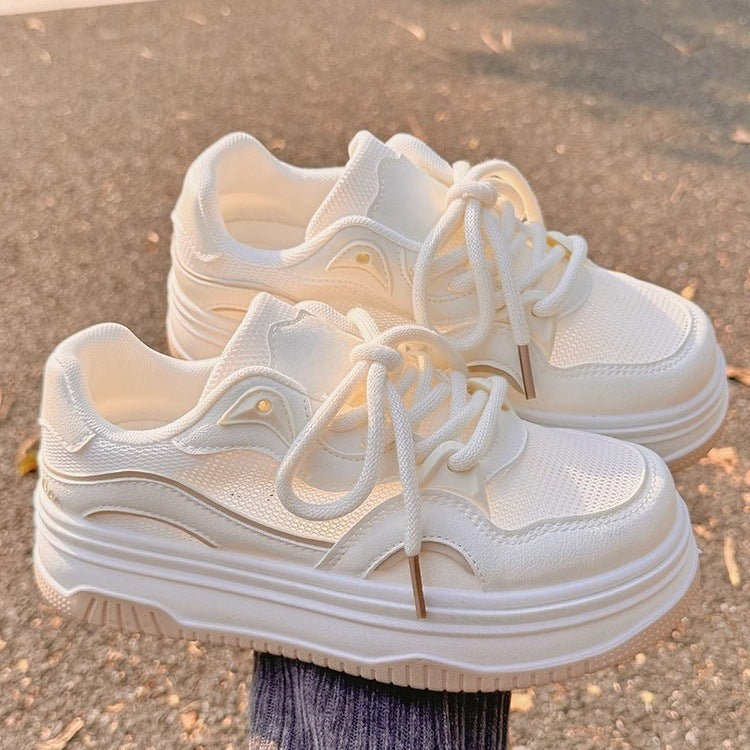 Damen Komfortable Sneakers mit luftigen Mesh-Einsätzen und dämpfender Sohle R&B