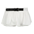 Damen verspielte Shorts mit regulierbarem Gummizug und tailliertem Design R&B