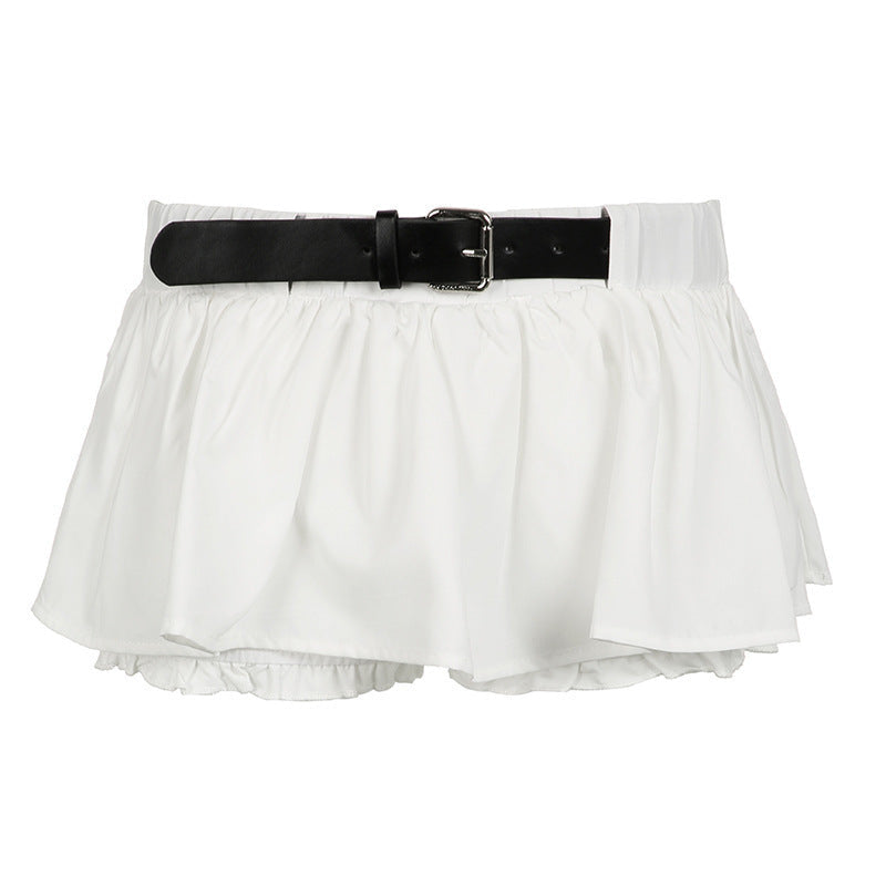 Damen verspielte Shorts mit regulierbarem Gummizug und tailliertem Design R&B