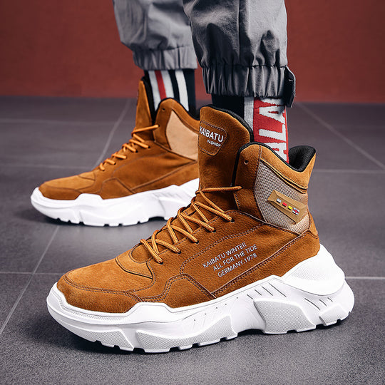 Damen High-Top Sneaker mit funktionalem Design R&B