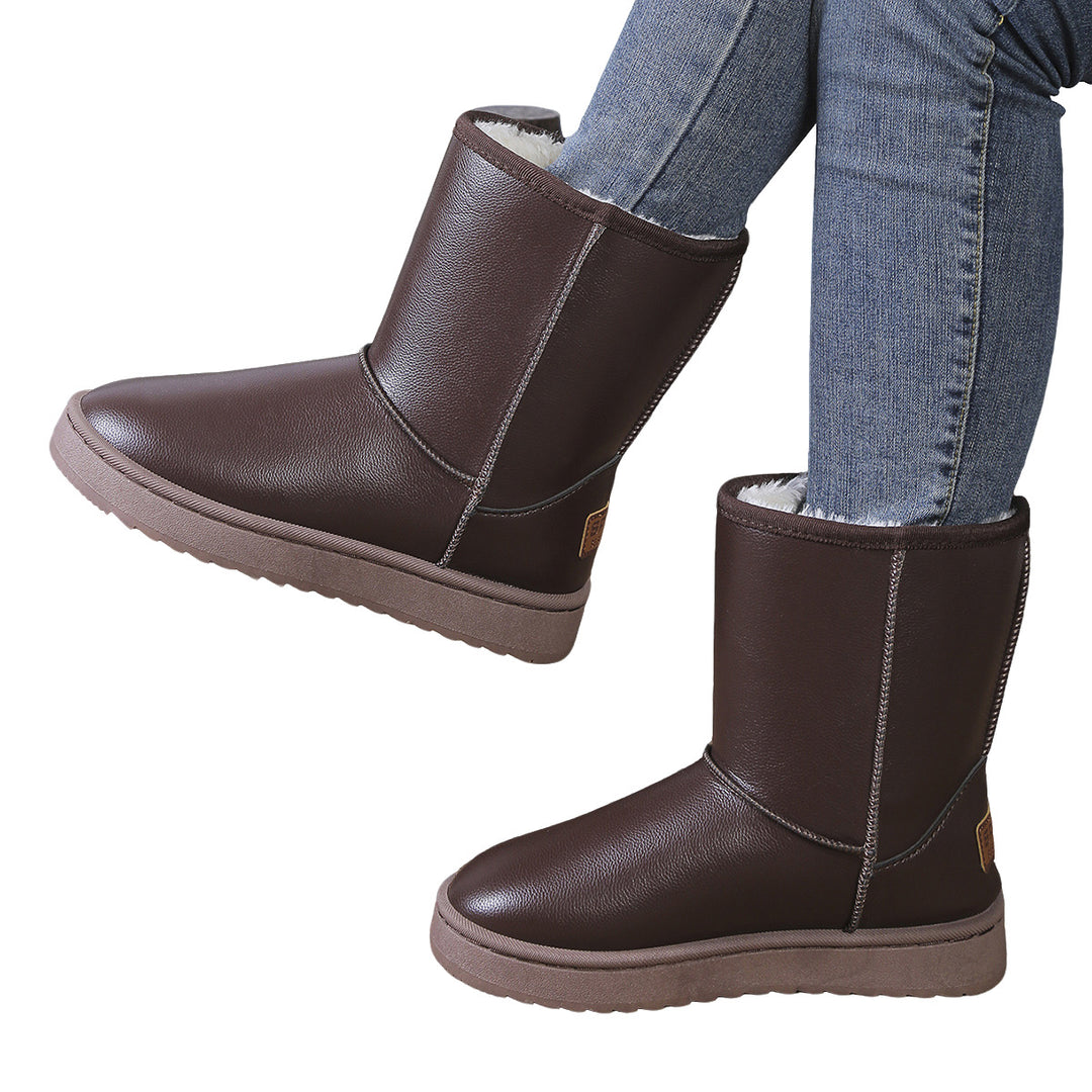 Damen Kuschelige Winterboots R&B