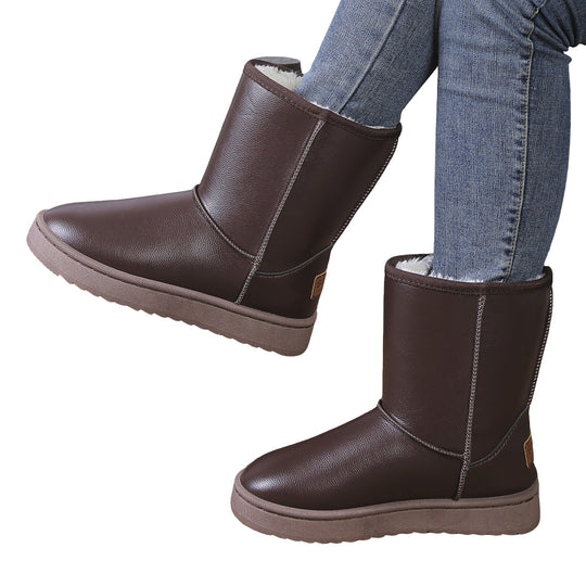 Damen Kuschelige Winterboots R&B
