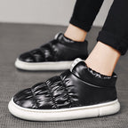 Damen Puff-Sneaker mit hohem Kragen und rutschfester Sohle R&B