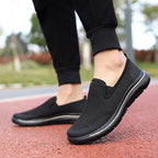 Damen Slip-On Freizeit-Schuhe mit atmungsaktivem Mesh-Obermaterial und flexibler Sohle