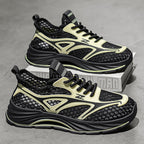 Damen leichte Sport Sneakers mit atmungsaktivem Mesh-Obermaterial und dämpfender Sohle