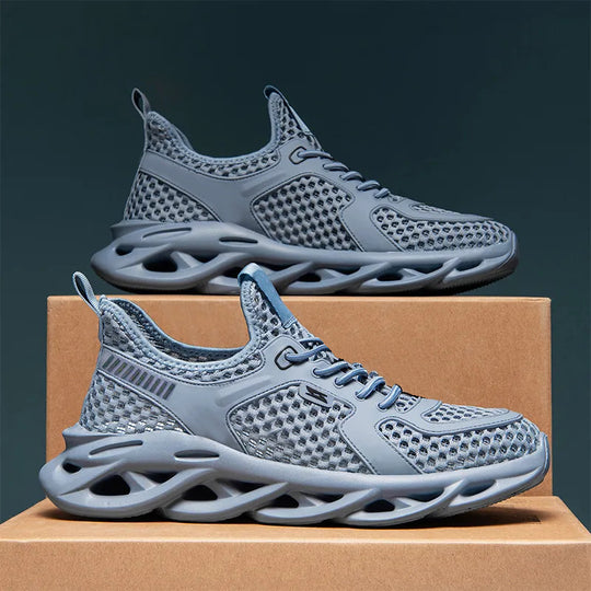 Damen Atmungsaktive Leichtgewicht Sneakers mit innovativem Dämpfungssystem R&B
