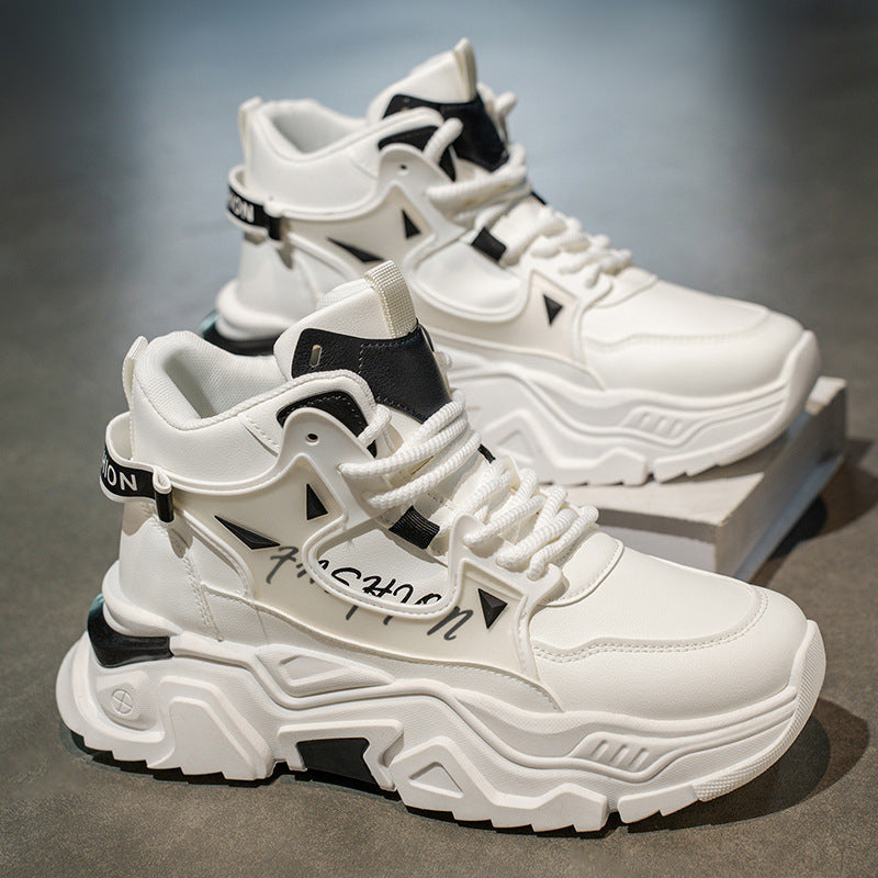 Damen modische High-Top Sneakers mit innovativem Design und stabiler Sohle