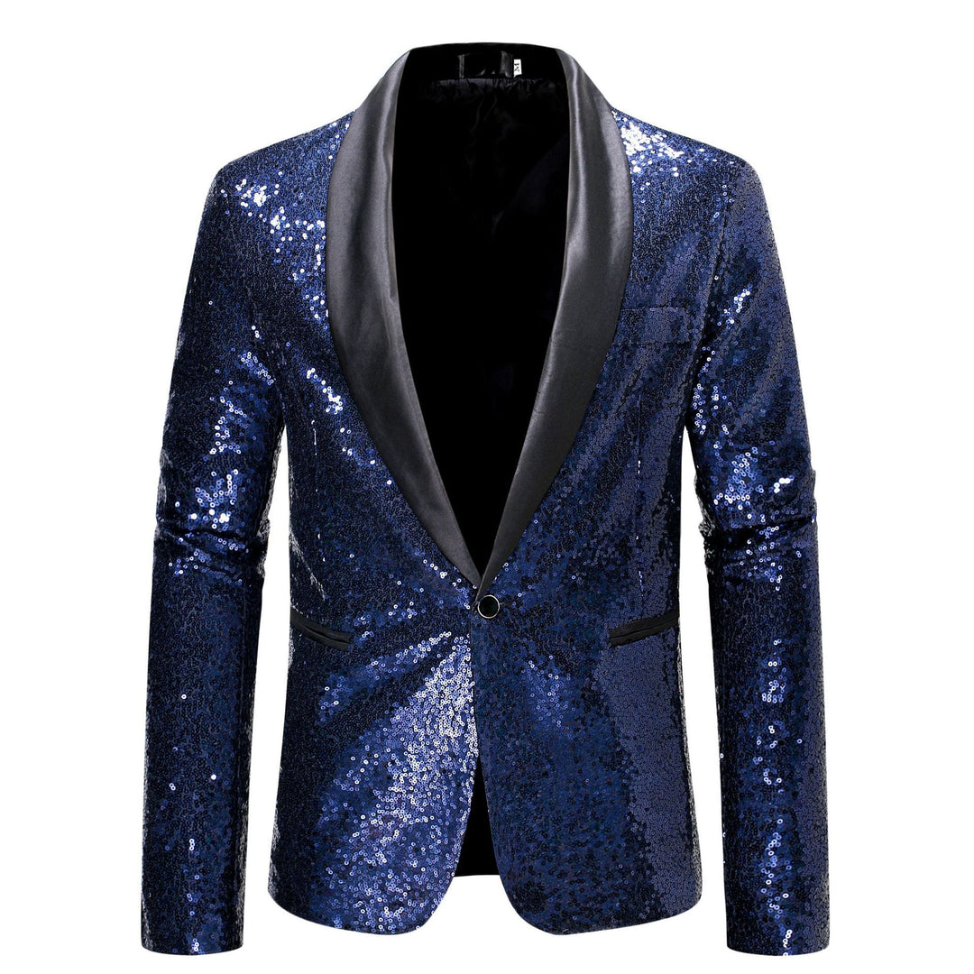 Damen Glamouröser Pailletten Blazer R&B