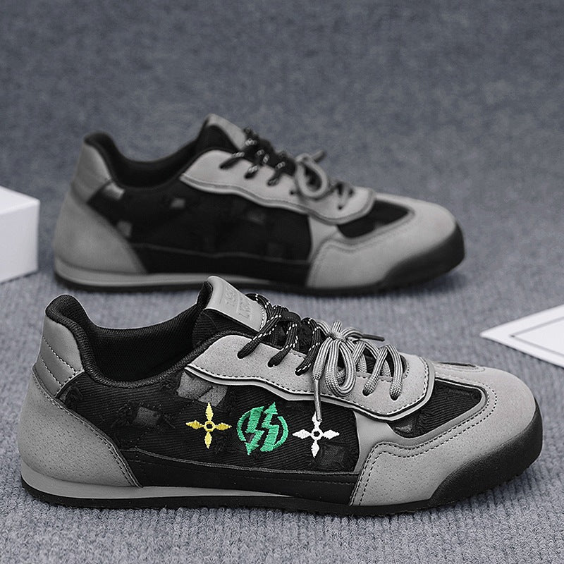 Damen Sportliche Sneaker mit atmungsaktiver Obermaterialstruktur und modischem Design R&B