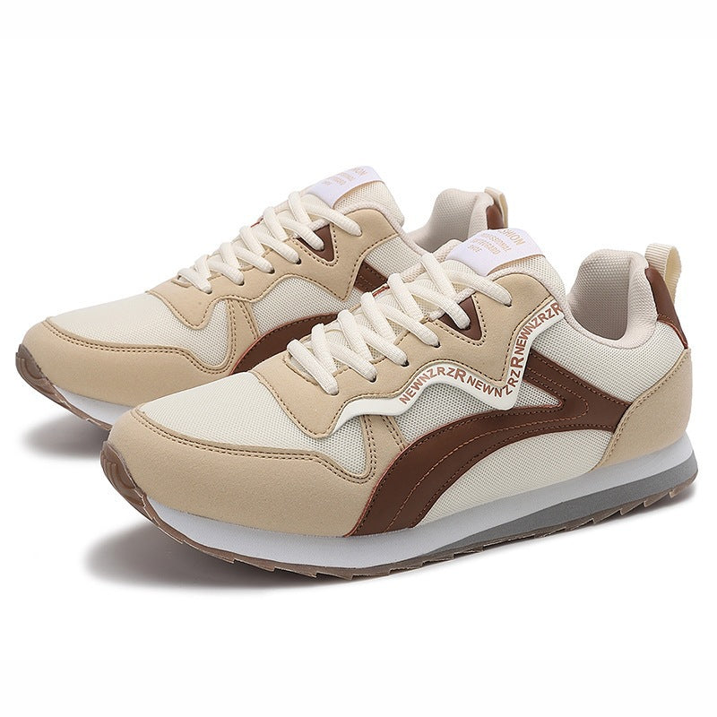 Damen Sportliche Sneakers mit atmungsaktiver Mesh-Oberfläche R&B
