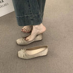 Damen Ballerinas mit schickem Schleifenakzent und komfortablem Fußbett R&B