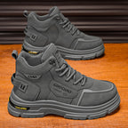 Damen Sportliche High-Top Stiefel mit rutschfester Sohle und verstärkter Dämpfung