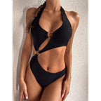 Damen Designer-Badeanzug mit einzigartigem Schnitt R&B
