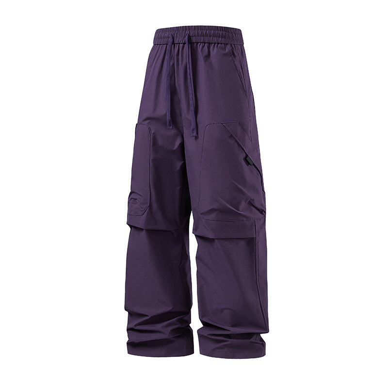 Herren technische Cargo-Hose mit verstellbarem Bund und praktischen Seitentaschen