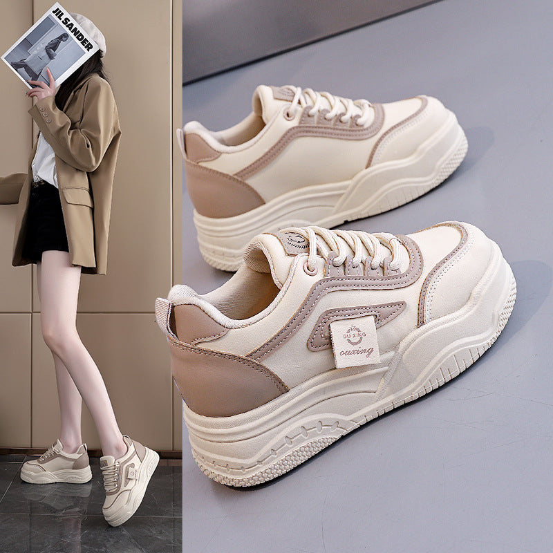 Damen Chunky Sneakers mit atmungsaktivem Obermaterial und rutschfester Sohle R&B