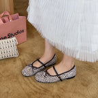Damen Ballerinas im klassischen Vintage-Stil R&B