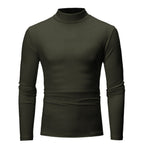 Herren turtleneck Langarmshirt R&B