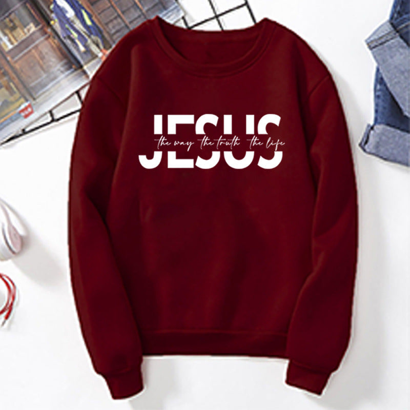 Damen lässiger Sweatshirt mit inspirierendem Spruch und hohem Tragekomfort R&B