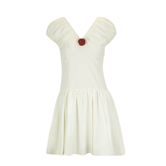 Damen Sommerliches Kleid mit verspielten Rüschendetails R&B