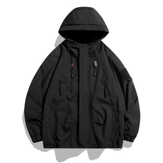 Damen technische Funktionsjacke mit verstellbarem Kapuzensystem und robustem Wetterschutz R&B