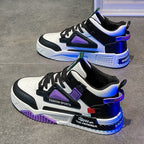 Damen modische High-Top Sneakers mit sportivem Design und rutschfester Sohle R&B